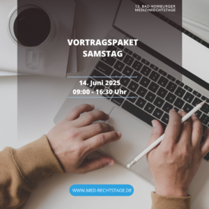 Vortragspaket Samstag